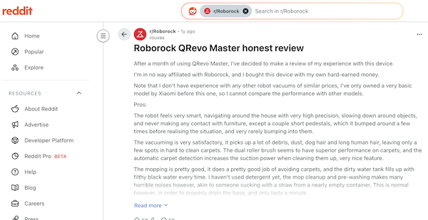 Roborock QRevo Master honest review