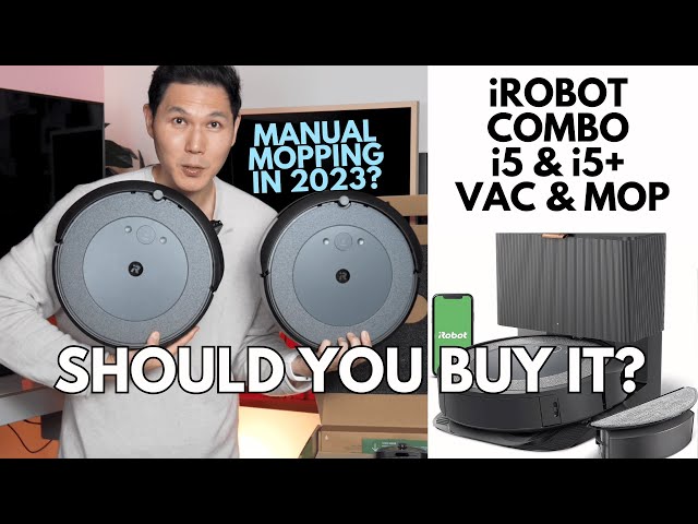 iRobot Combo i5 & i5+: Is it an i3+ with a mop?