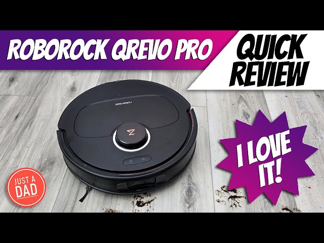 roborock Qrevo Pro Robot Vacuum and Mop QUICK REVIEW