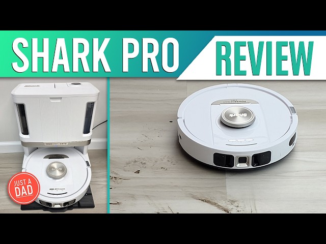 Shark Robot Vacuum & Mop Combo NeverTouch Pro AV2800ZE Honest REVIEW Not Sponsored