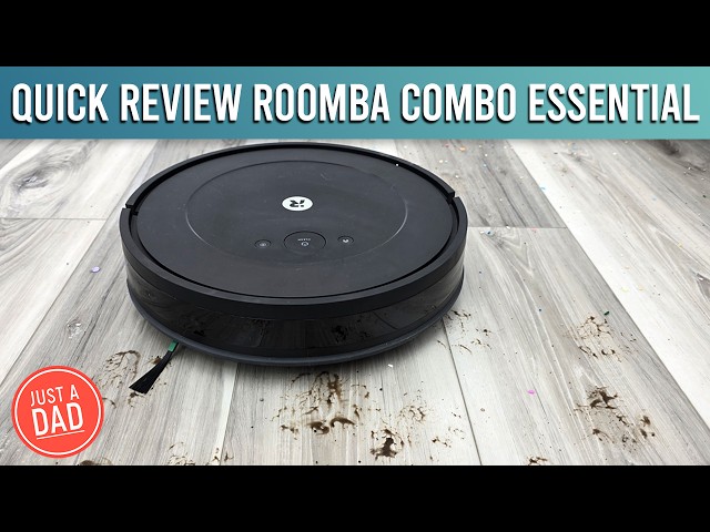 iRobot Roomba Essential Combo Y014020 Robot Vacuum & Mop Quick REVIEW