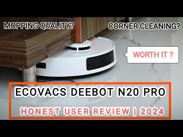Ecovacs Deebot N20 PRO Robot Vacuum Cleaner 2024 | Honest USER Review | Must Watch before Purchase