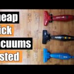 Best CHEAP Stick Vacuums Review - Bissell Featherweight vs Eureka Blaze vs Dirt Devil Simpli-Stick