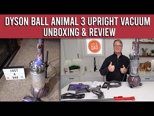 Dyson Ball Animal 3 Upright Vacuum Cleaner UNBOXING & REVIEW
