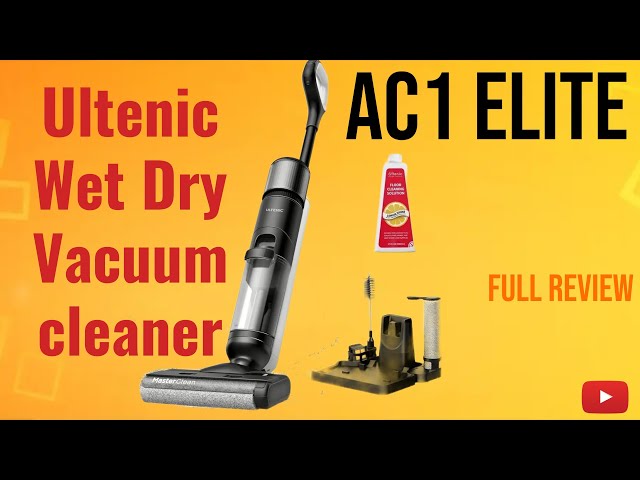 Ultenic Wet Dry Vacuum Cleaner, AC1 Elite | Full Review