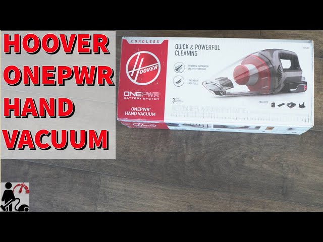 Hoover ONEPWR Handheld Cordless Vacuum Cleaner Review & Unboxing