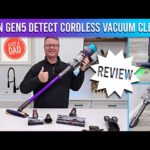 Dyson Gen5detect Cordless Vacuum Cleaner REVIEW *Built in Crevis Tool!* WORKS GREAT