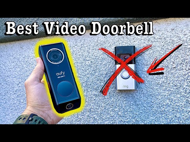 BEST Video Doorbell with No Subscription Required Eufy Dual Camera Doorbell Installation 2025