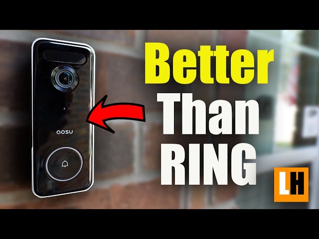 Aosu Video Doorbell Review - BETTER than I thought!