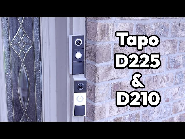 Tapo D225 & D210 : Smart Video Doorbell For Any Security Need.