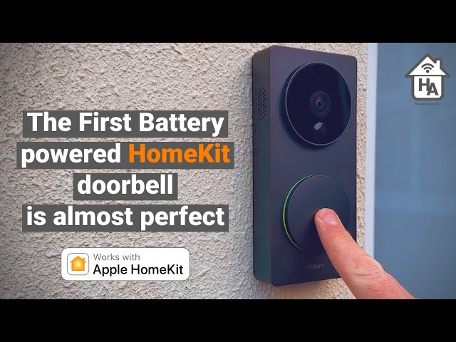 Aqara G4 Smart Doorbell review - The First HomeKit battery powered smart doorbelll