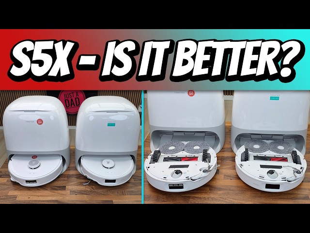 Roborock New! Curv S5X vs Old Curv Robot Vacuum & Mop Who Wins Best / Comparison What Changed? - YouTube