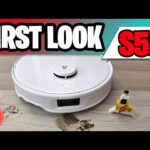 Roborock Qrevo Curv S5X Robot Vacuum & Mop - FIRST LOOK! Quick Review - YouTube