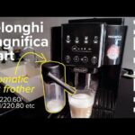 [REVIEW] Delonghi Magnifica Start with Automatic Milk Frother։ ECAM222.60.BG, ECAM220.80.SB etc. - YouTube