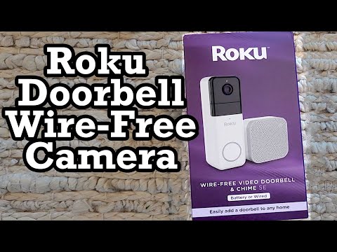 Roku Doorbell and Chime Wire-Free Video SE Unboxing Setup Review Experience Demo App Smart Home