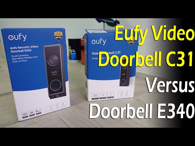 Eufy Video Doorbells E340 VS C31 - Which is right for you? 😎 - YouTube