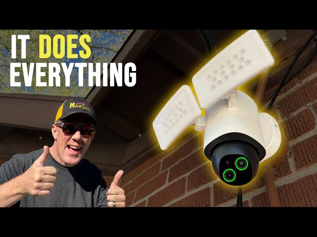 Eufy Floodlight Cam E340 Review: 360 Degree Security Camera & its Impressive Features! - YouTube