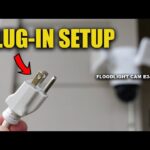 Eufy Floodlight Cam E340 No Junction Box Install - YouTube