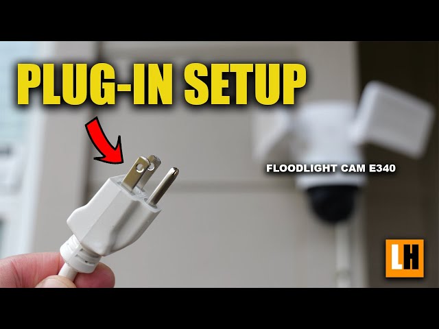Eufy Floodlight Cam E340 No Junction Box Install - YouTube