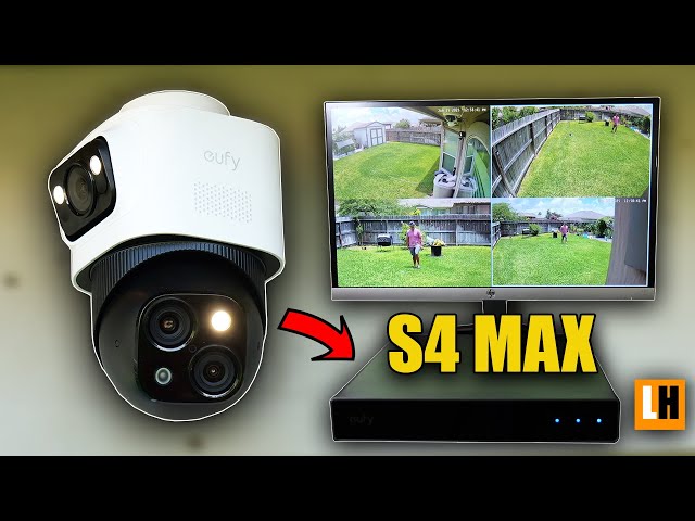 eufy 4K S4 MAX NVR Security System - Changes the Security Camera Game! - YouTube