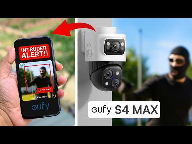 Eufy S4 Max Security System – No Fees, 4K AI Cameras - YouTube