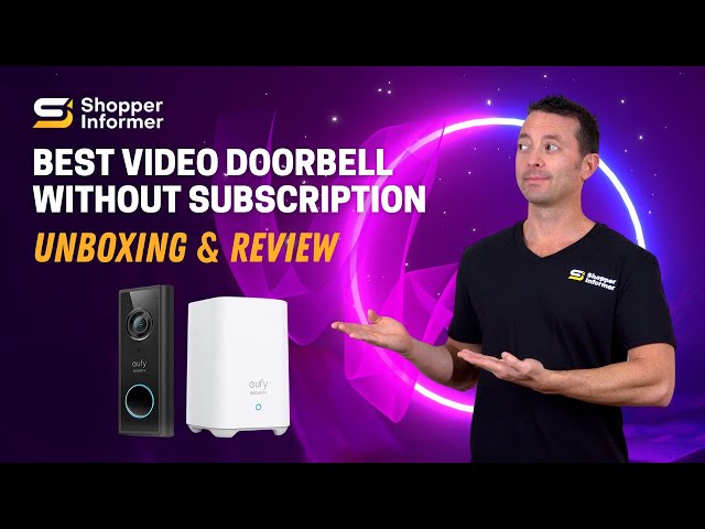 Unbox & Review: eufy T8210 Video Doorbell w/o Subscription | ShopperInformer.com - YouTube