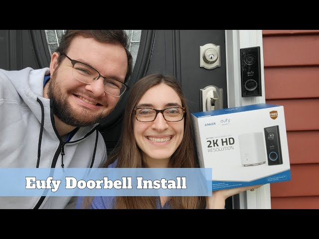 Installing Our Eufy 2K Video Doorbell - Wired - YouTube