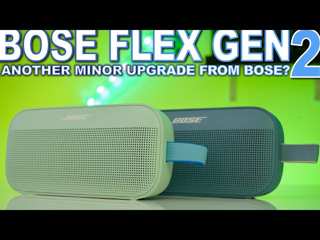 Bose Soundlink Flex Gen 2 Review - Another Small Upgrade From Bose, But It Does Sound Better - YouTube