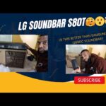 LG 5.1.3 channel S80TR Soundbar - YouTube
