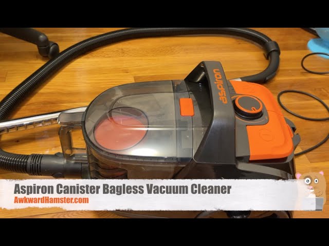 Aspiron Canister Bagless Vacuum Cleaner - YouTube