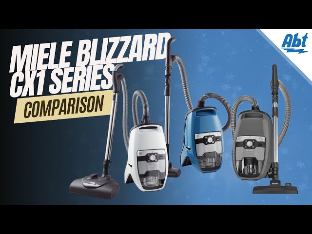 Miele Blizzard CX1 Vacuum Comparison - YouTube