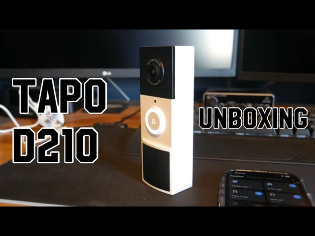 Tapo D210 Video Doorbell Unboxing & Setup - YouTube