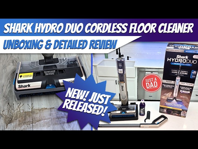 NEW! Shark HydoDuo Cordless Wet Dry Hard Floor Cleaner WW201 Honest Review! - YouTube