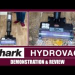 Shark Hydrovac WD210UK Cordless Hard Floor Cleaner Review & Demonstration - YouTube