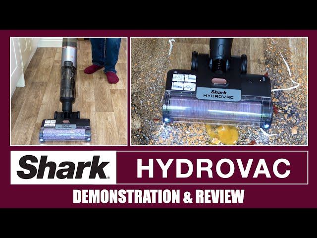 Shark Hydrovac WD210UK Cordless Hard Floor Cleaner Review & Demonstration - YouTube