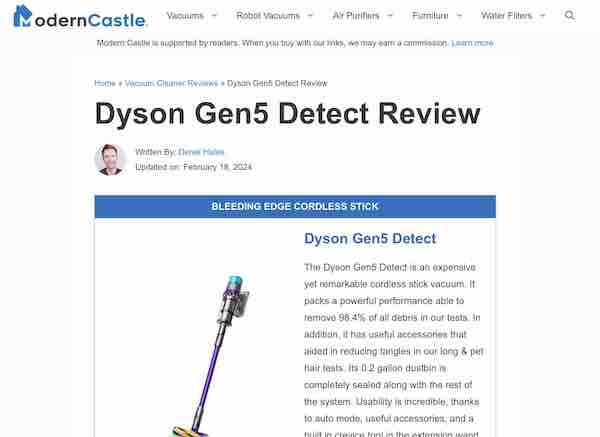 Dyson Gen5 Detect Review