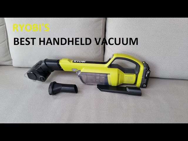 RYOBI 18V ONE+ Hand Vacuum With Powered Brush Bar (review)