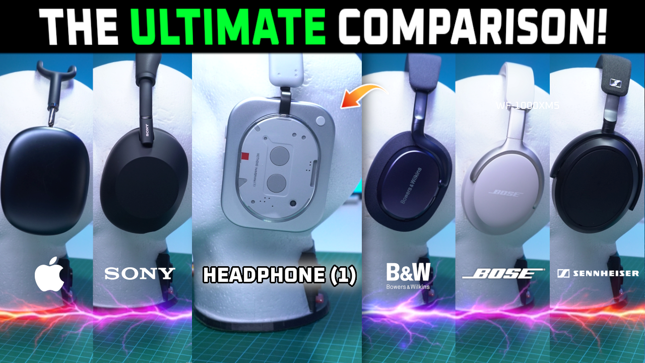 Nothing Headphone (1) Review vs the BEST!