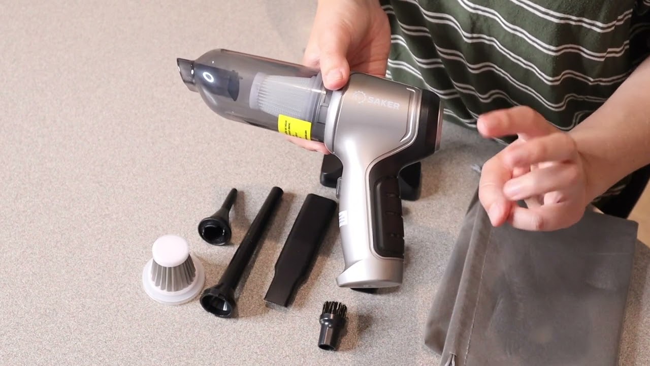SAKER MINI HANDHELD CORDLESS VACUUM CLEANER Review
