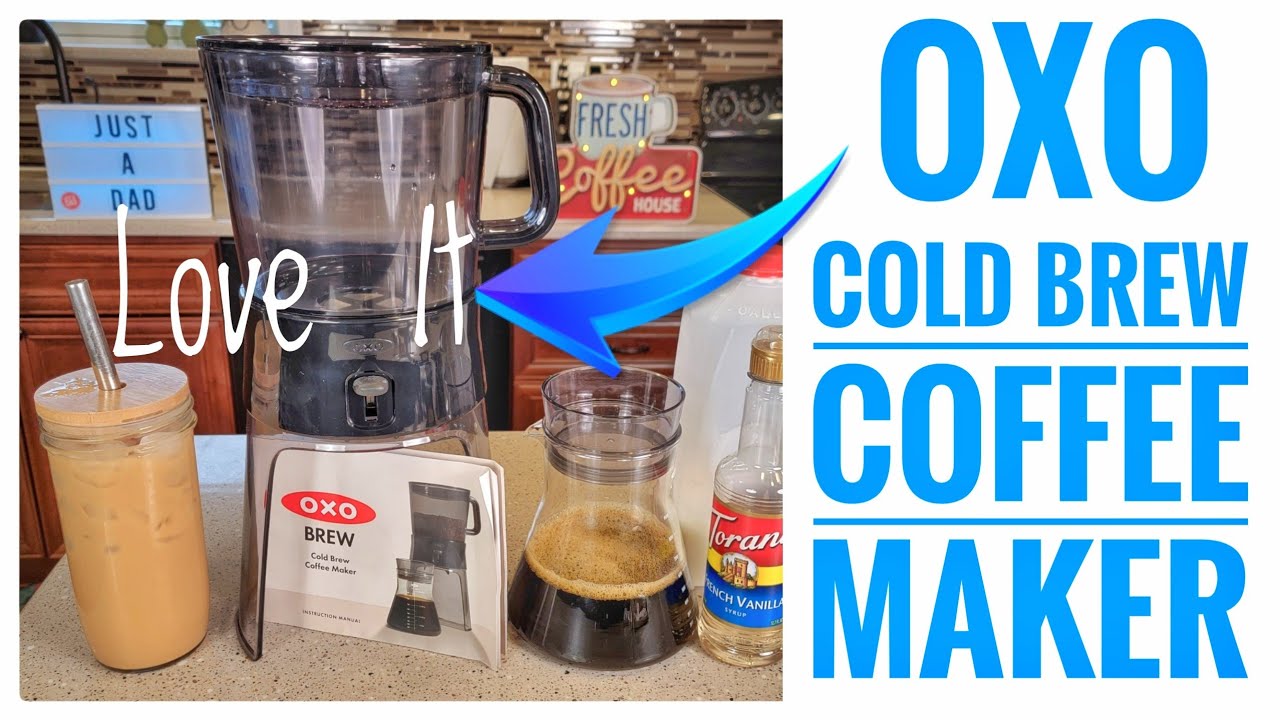 OXO Cold Brew Coffee Maker REVIEW How To Make Iced Coffee - YouTube