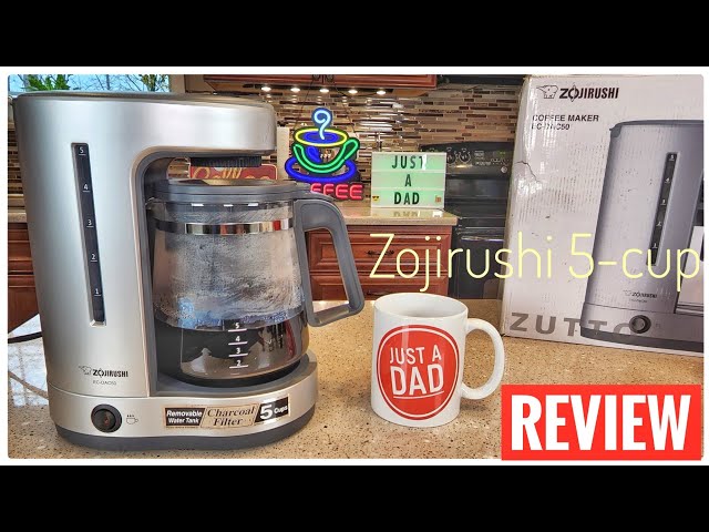REVIEW Zojirushi EC-DAC50 Zutto 5-Cup Drip Coffee Maker HOW TO MAKE COFFEE - YouTube