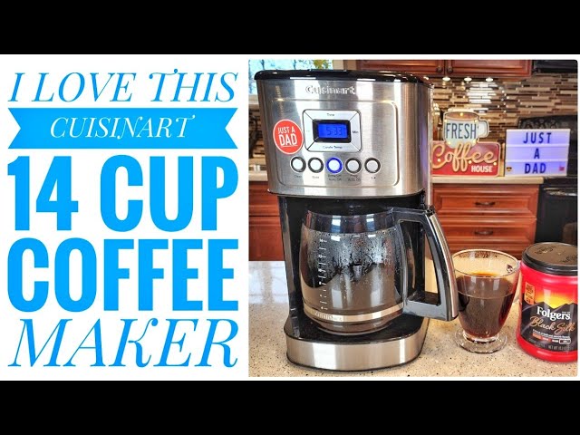 I LOVE Cuisinart DCC-3200 Perfect Temp 14 Cup Programmable Coffee Maker HOW TO MAKE COFFEE - YouTube