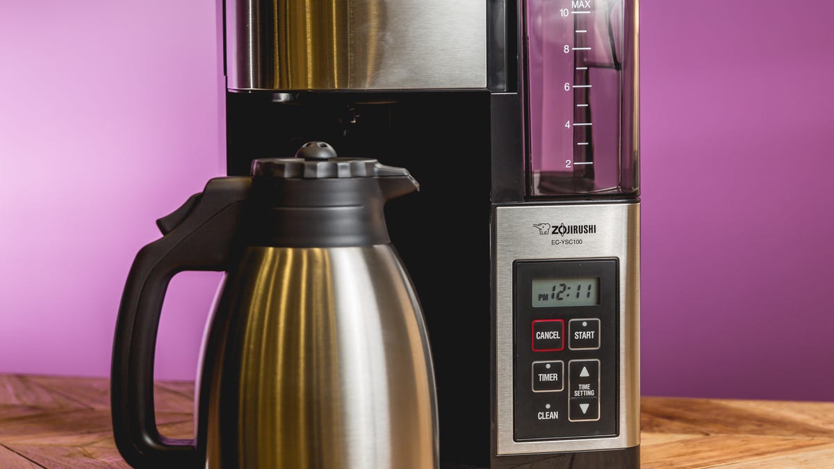 Zojirushi Fresh Brew Plus review: Keeps coffee hot all day but makes a very bitter brew - CNET
