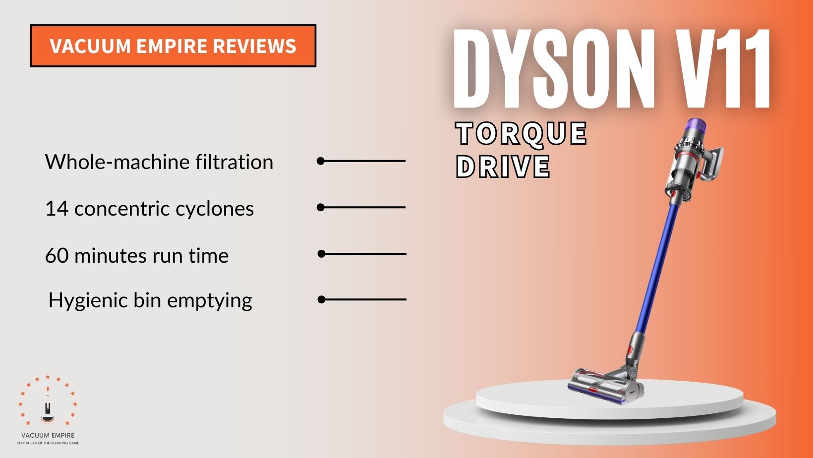 Dyson V11 Torque Drive Review | Vacuum Empire