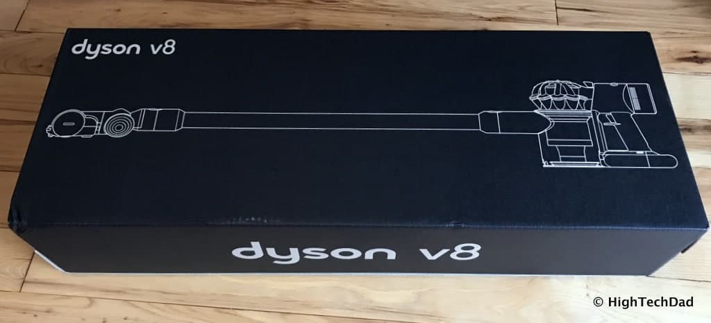 The Dyson V8 Absolute Vacuum Really "Sucks"...Dirt Off of the Floor - Review - HighTechDad™