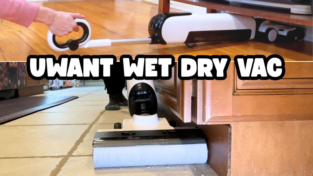 the BEST vacuum mop in 2025!!! | UWANT D100 Cordless Wet Dry Vacuum Full Demo + Review