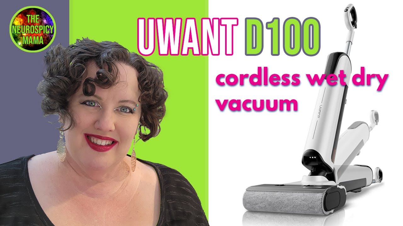 Cordless Wet Dry Vacuum Review for UWANT D100 | ADHD Mom Approved!