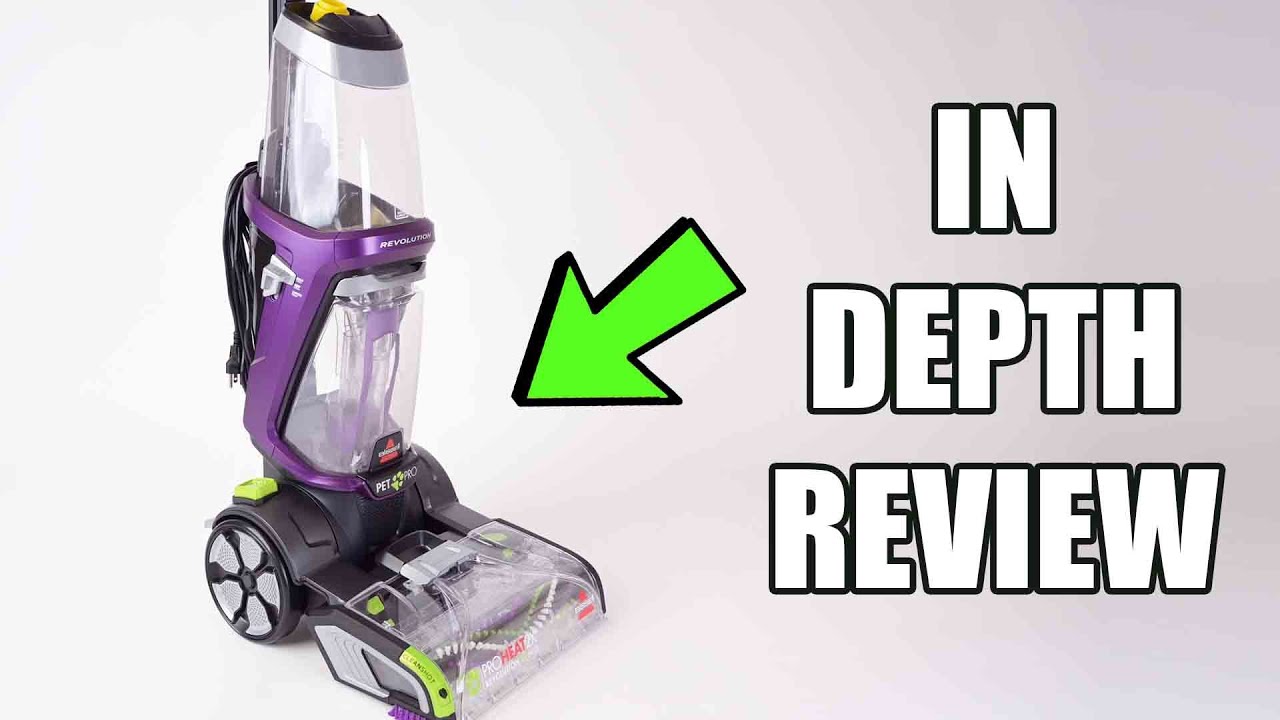 Bissell ProHeat 2X Revolution MAX Pet Pro Carpet Cleaner 1986 REVIEW