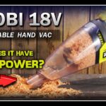 Ryobi 18v Portable Hand Vacuum – UNBOXING/TEST/REVIEW