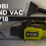 Ryobi hand vacuum RHV18 unboxed and tested